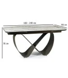 Folding dining table INFINITY CERAMIC order